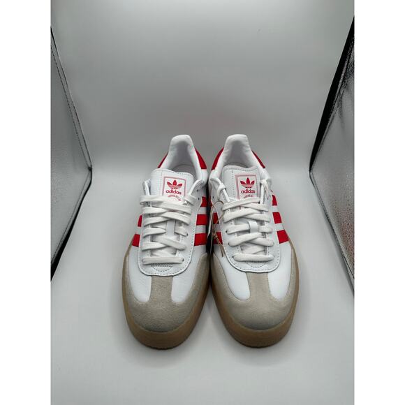 Adidas Sambae Wmns “White Scarlet Gum” size 10 women’s - Picture 2 of 7